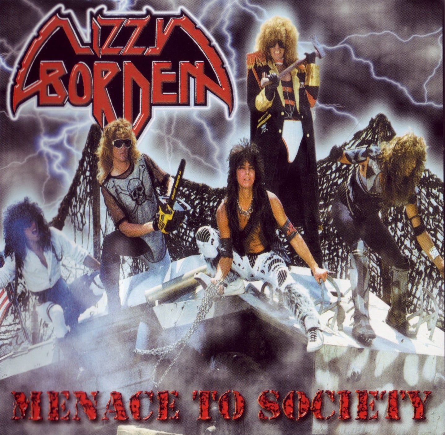 LIZZY BORDEN  - MENACE TO SOCIETY