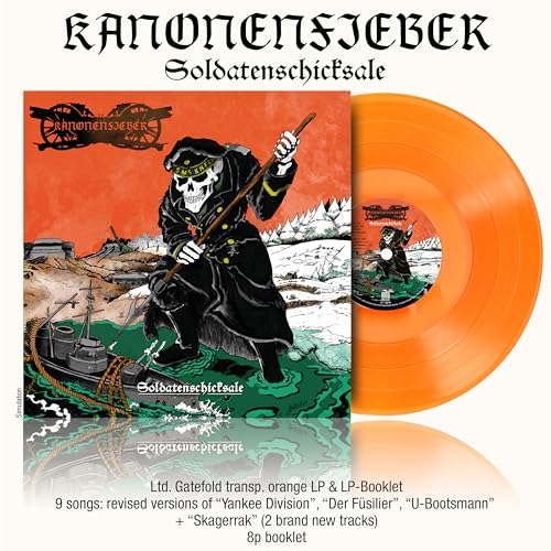 KANONENFIEBER - SOLDATENSCHICKSALE (LIMITED TRANSPARENT ORANGE VINYL)