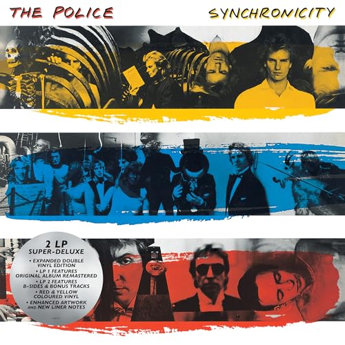 THE POLICE - SYNCHRONICITY (2LP RED + YELLOW VINYL)