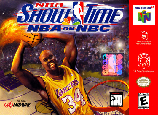 NBA SHOWTIME  - N64 (W/BOX)