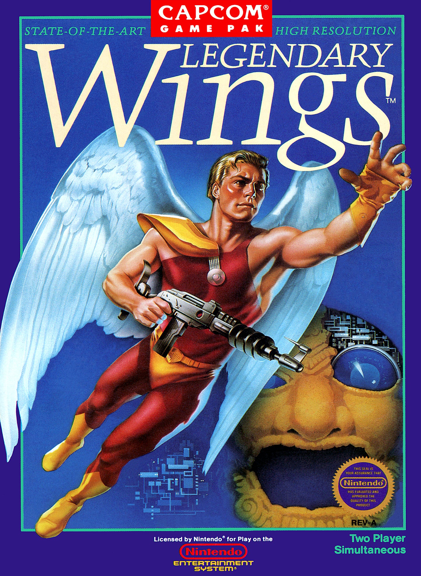 LEGENDARY WINGS  - NES (W/BOX)