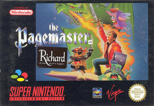 PAGEMASTER  - SNES (W/BOX)