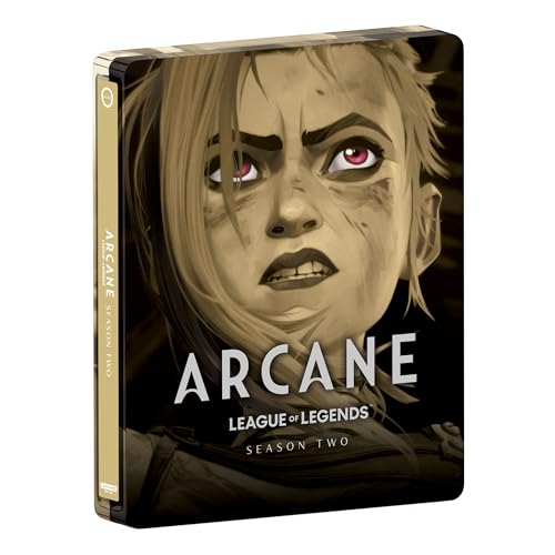 ARCANE: LEAGUE OF LEGENDS - SEASON TWO - LIMITED EDITION STEELBOOK 4K ULTRA HD + BLU-RAY (BILINGUAL)