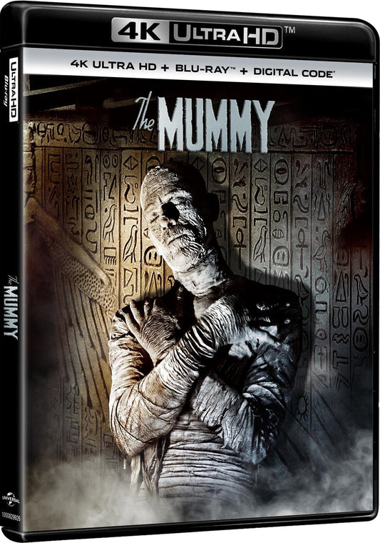 MUMMY (MOVIE)  - BLU-4K-1932-BORIS KARLOFF-INC. BLU COPY