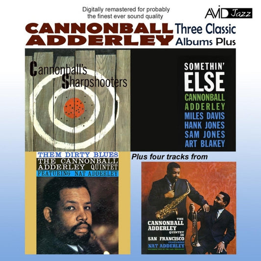 ADDERLEY, CANNONBALL  - THREE CLASSIC ALBUMS PLUS