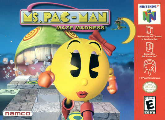 MS. PAC-MAN: MAZE MADNESS  - N64