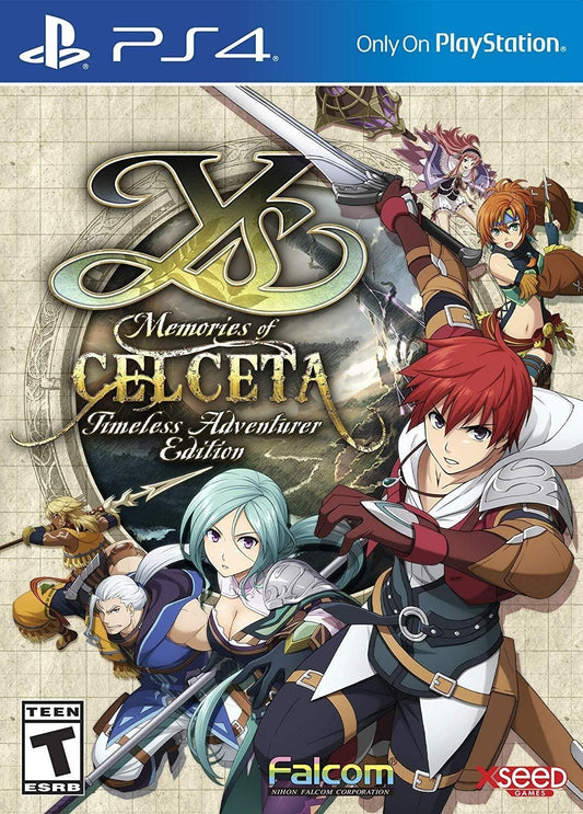 YS: MEMORIES OF CELCETA (TIMELESS ADVENT  - PS4