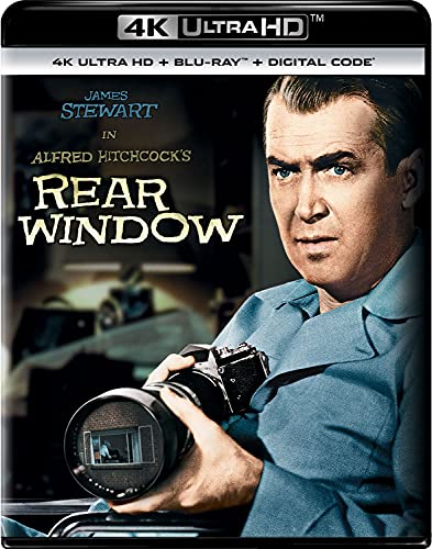 REAR WINDOW  - BLU-4K-1954-JAMES STEWART-INC. BLU COPY