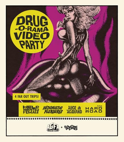 DRUG-O-RAMA VIDEO PARTY - BLU-VINEGAR SYNDROME-4 FILMS