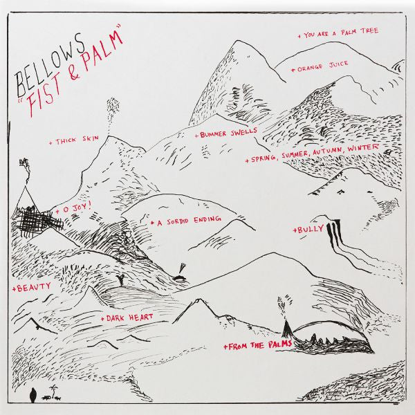 BELLOWS - FIST & PALM (COLOR VINYL)