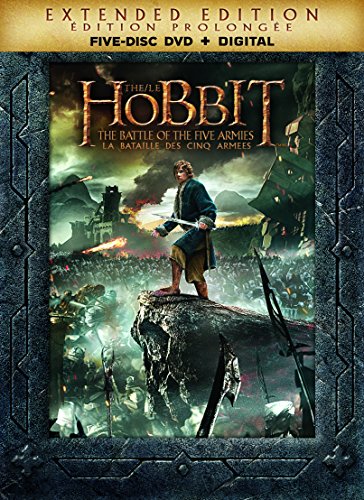 THE HOBBIT: THE BATTLE OF THE FIVE ARMIES EXTENDED EDITION [DVD + DIGITAL COPY]