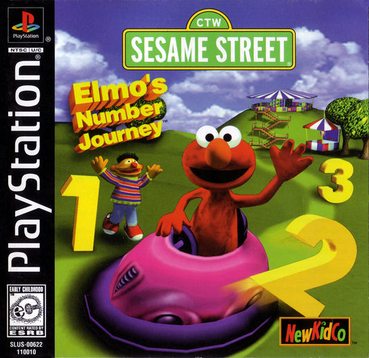 ELMO'S NUMBER JOURNEY  - PS1