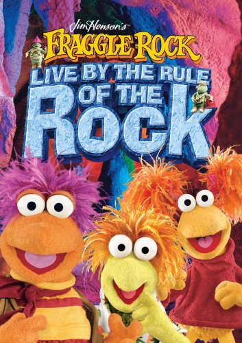 FRAGGLE ROCK  - DVD-LIVE BY THE RULE OF THE ROCK