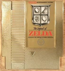 LEGEND OF ZELDA [GRAY CART]  - NES (CARTRIDGE ONLY)