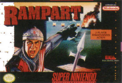 RAMPART  - NES (W/BOX)