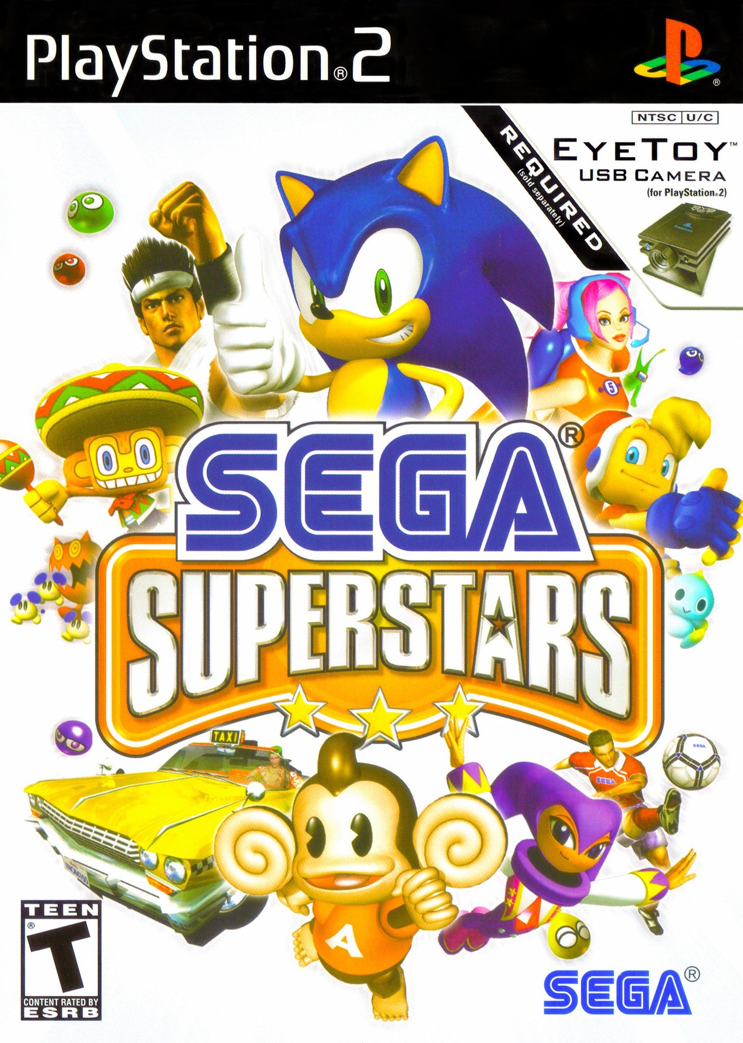 SEGA SUPERSTARS  - PS2