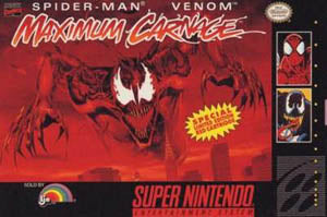 SPIDER-MAN: MAXIMUM CARNAGE  - SNES (W/BOX)