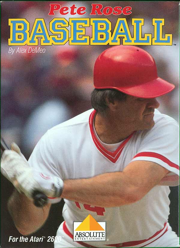 PETE ROSE BASEBALL  - ATARI2600