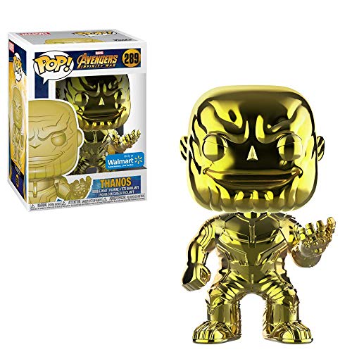 AVENGERS: INFINITY WAR: THANOS #289 (YELLOW CHROME) - FUNKO POP!-EXCLUSIVE