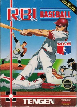 RBI BASEBALL  - NES (W/BOX & MANUAL)