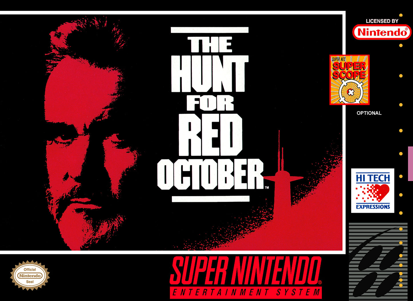 HUNT FOR RED OCTOBER  - SNES