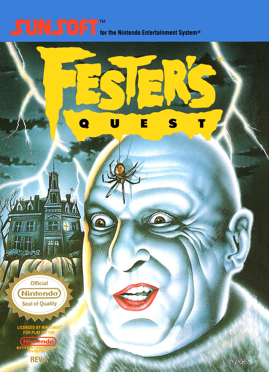 FESTER'S QUEST  - NES (W/BOX)