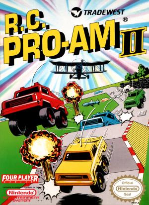 RC PRO-AM II  - NES (W/BOX & MANUAL)