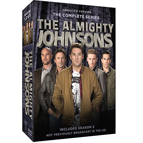 ALMIGHTY JOHNSONS  - DVD-COMPLETE SERIES