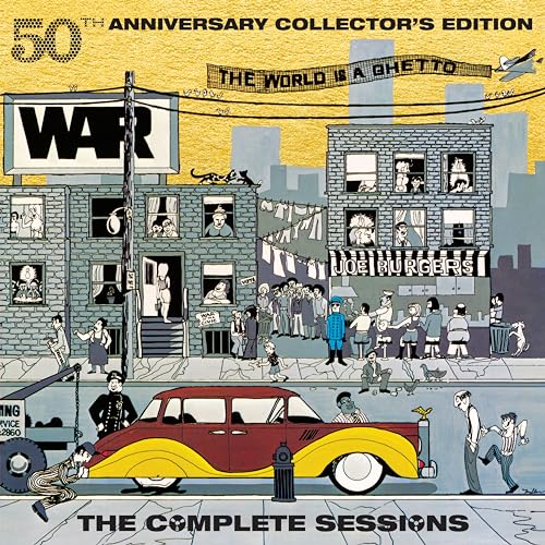 WAR - THE WORLD IS A GHETTO (50TH ANNIVERSARY COLLECTOR’S EDITION) (CD)