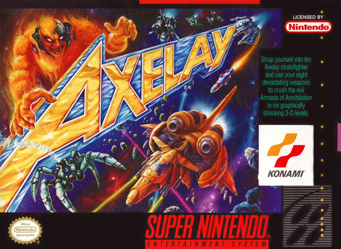 AXELAY  - SNES