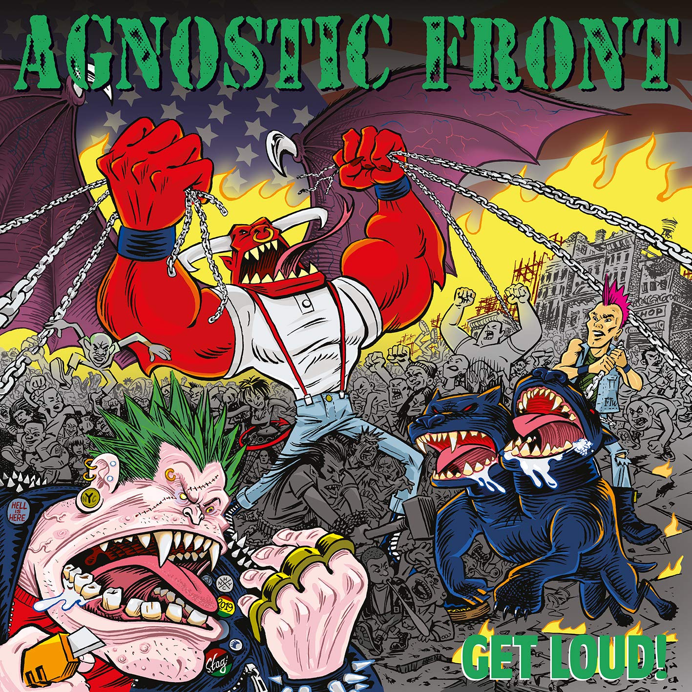 AGNOSTIC FRONT  - GET LOUD!