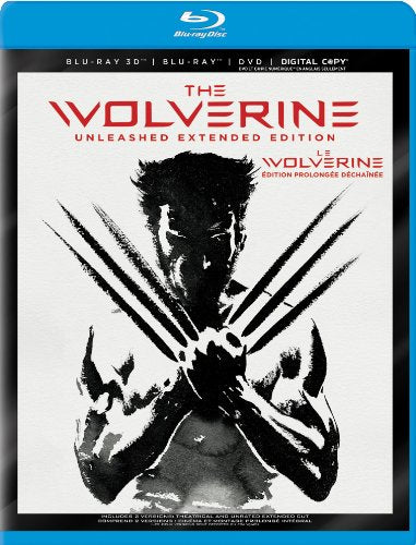 WOLVERINE - BLU-3D-2013-HUGH JACKMAN-UNLEASHED & EXT