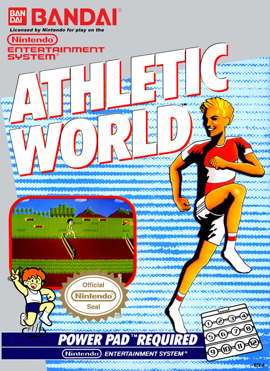 ATHLETIC WORLD  - NES (W/BOX)