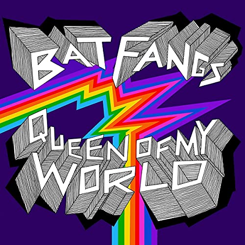 BAT FANGS - QUEEN OF MY WORLD (YELLOW VINYL/DL CARD)