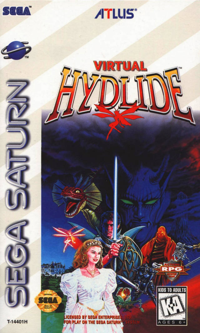 VIRTUAL HYDLIDE  - SATURN
