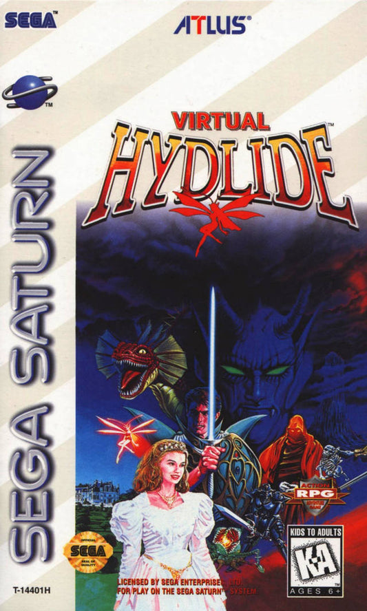 VIRTUAL HYDLIDE  - SATURN