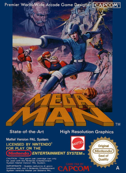 MEGA MAN  - NES (W/BOX)