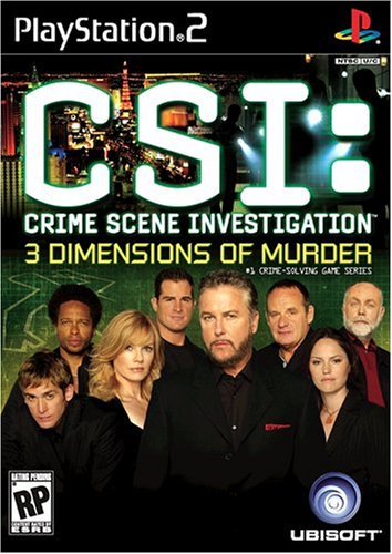 CSI: 3 DIMENSIONS OF MURDER - PLAYSTATION 2