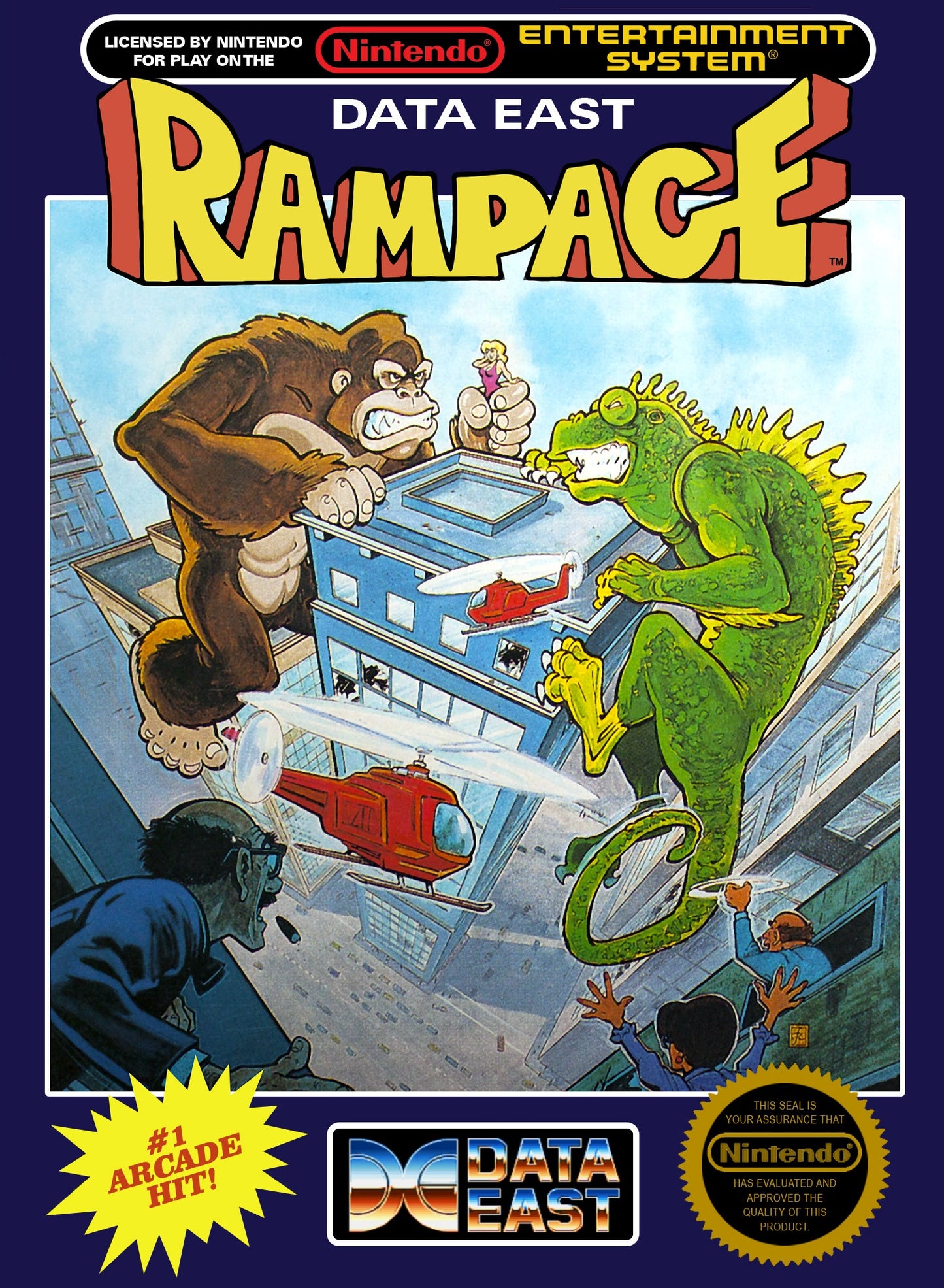 RAMPAGE  - NES