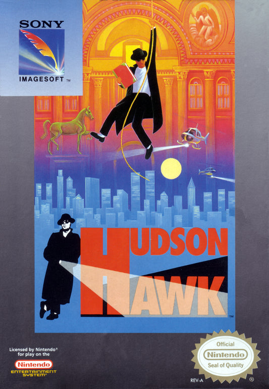 HUDSON HAWK  - NES (W/BOX & MANUAL)