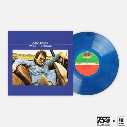 JOHN PRINE - SWEET REVENGE - 180-GRAM BLACK & BLUE COLORED VINYL