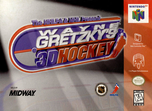 WAYNE GRETZKY'S 3D HOCKEY  - N64