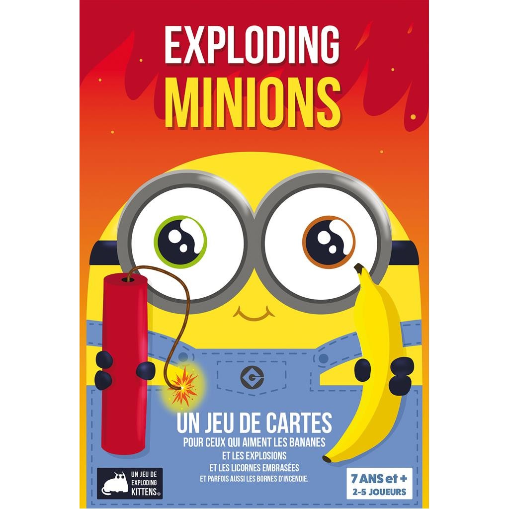 EXPLODING MINIONS: CARD GAME - EXPLODING KITTENS