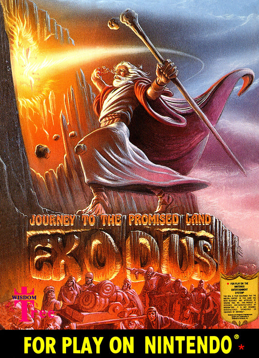 EXODUS: JOURNEY TO THE PROMISED LAND  - NES (W/BOX & MANUAL)