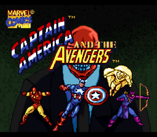 CAPTAIN AMERICA & THE AVENGERS  - NES (W/BOX)