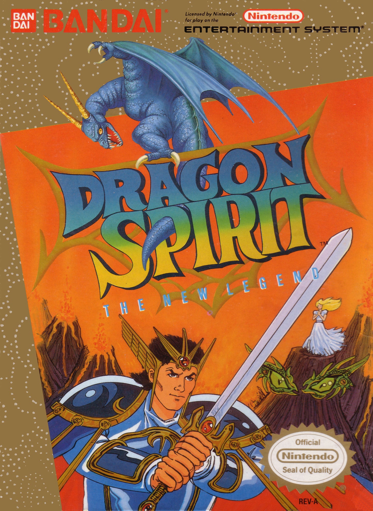 DRAGON'S LAIR: THE LEGEND  - NES