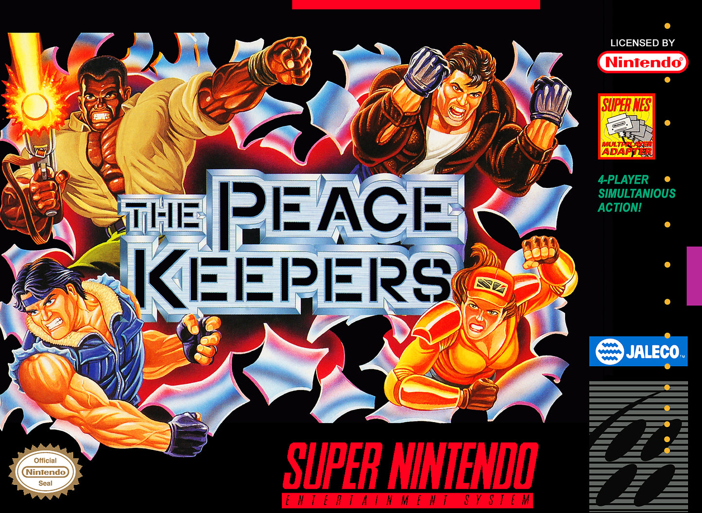 PEACE KEEPERS  - SNES (W/BOX)