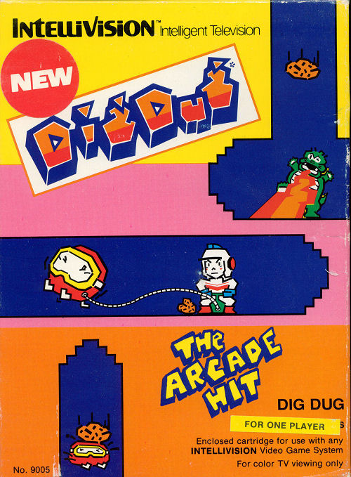 DIG DUG  - INTELLI