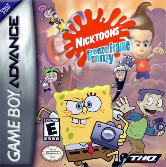 NICKTOONS: FREEZE FRAME FRENZY  - GBA