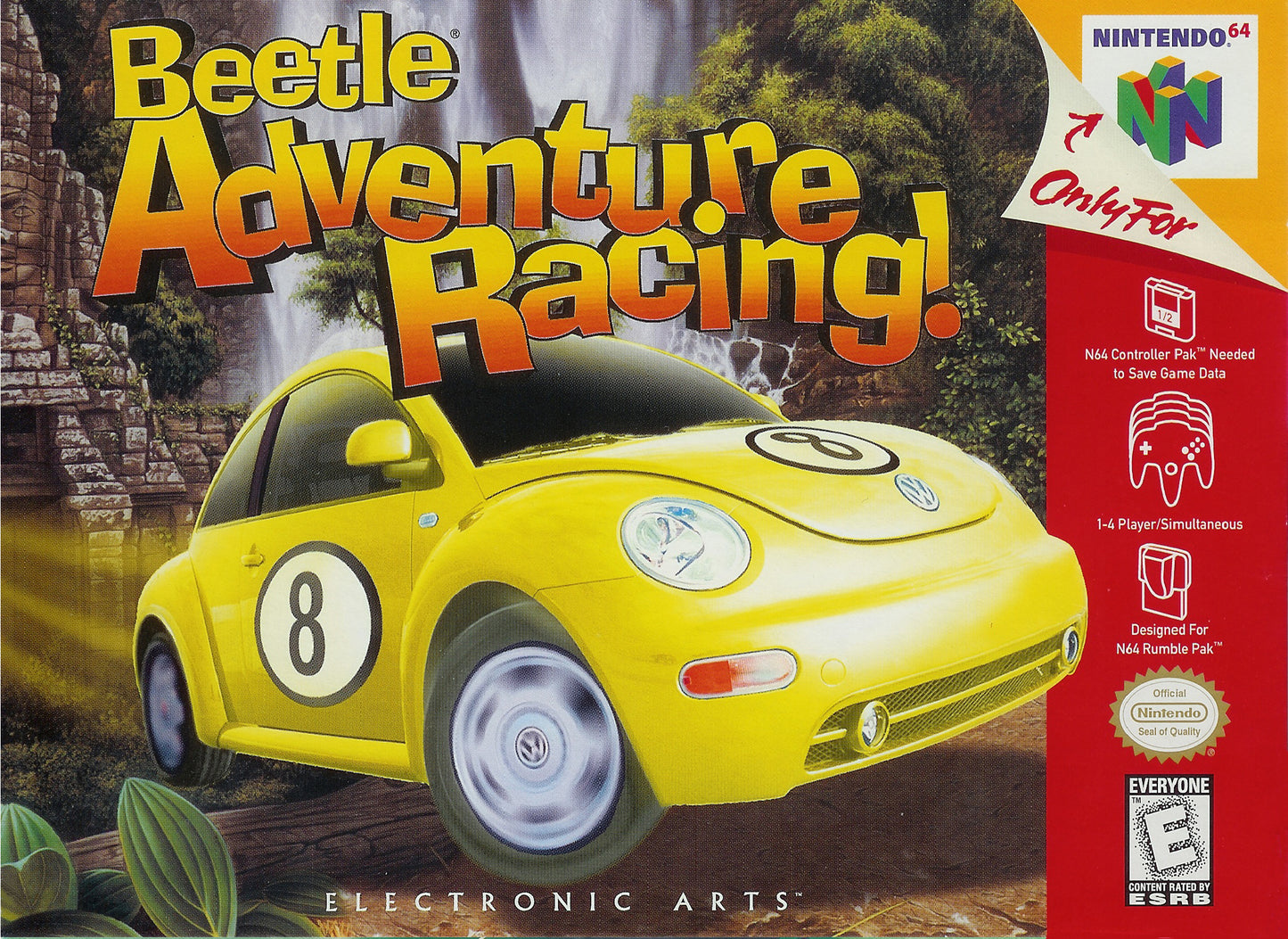 BEETLE ADVENTURE RACING  - N64 (W/BOX & MANUAL)